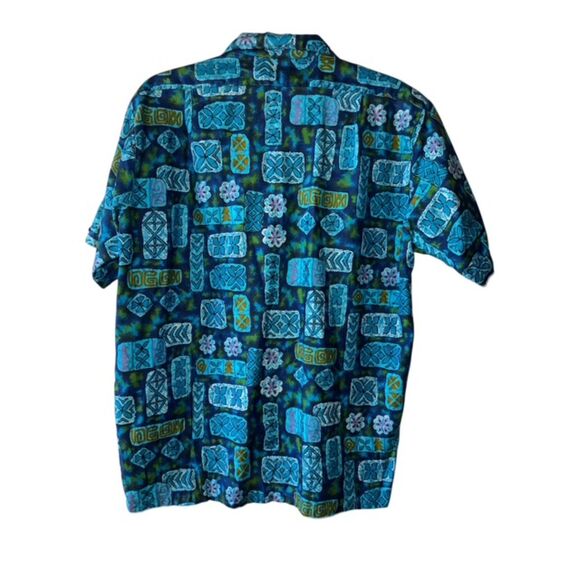 Vintage Paradise Sportwears Polynesian Fiji Tiki Shirt - Picture 2 of 4